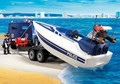 Playmobil City Action Police Vehicle with a Motorboat 4+ 5187