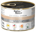 Dolina Noteci Premium Dog Wet Food for Small Breeds Adult with Goose, Potatoes & Apple 185g