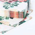 SMAKSINNE Paper napkin, multicolor, flower, 33x33 cm, 30 pack
