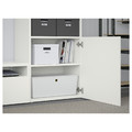 BESTÅ / LACK TV storage combination, white, 240x42x193 cm