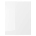 VOXTORP Door, high-gloss white, 60x80 cm