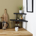 Countertop Corner Shelf Unit Angle