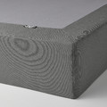 LYNGÖR Slatted mattress base, dark grey, 180x200 cm