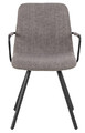 Dining Chair with Armrests Selina, dark grey