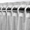 HANNALILL Curtains, 1 pair, grey, 145x250 cm