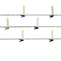 LED Lighting Chain 20 LED, candles, indoor, warm white