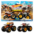 Hot Wheels Monster Trucks Vehicle 2-pack 1:64 FYJ64, 1pc, assorted colours, 3+