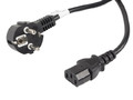 Lanberg Power Cable CEE 7/7 - IEC 320 C13 10m EU Plug, black