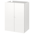 JOSTEIN Door/side units/back, in/outdoor white, 60x42x82 cm