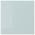 KALLARP Door, high-gloss light grey-blue, 40x40 cm