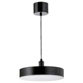 NYMÅNE LED pendant lamp, wireless dimmable white spectrum/anthracite, 38 cm