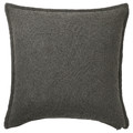 KLOTSTARR Cushion cover, anthracite, 50x50 cm