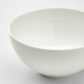 FRÖJDEFULL Bowl, white, 12 cm, 2 pack