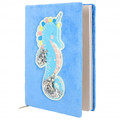 Plush Notebook Seahorse