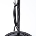 SVARTNORA Floor lamp, black