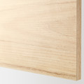 METOD Wall cabinet with shelves, white/Askersund light ash effect, 60x60 cm