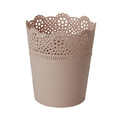 Plant Pot Lace 16 cm, pink