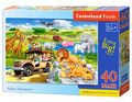 Castorland Children's Maxi Puzzle Safari Adventure 40pcs 4+