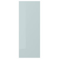 KALLARP Door, high-gloss light grey-blue, 30x80 cm