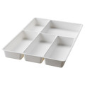 STÖDJA Cutlery tray, white, 31x50 cm