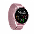 Garett Smartwatch Classy, pink steel