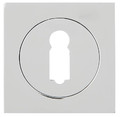 Door Escutcheon Quadro-QR, square, chrome