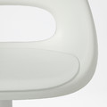 LOBERGET / MALSKÄR Swivel chair, white