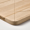 SÅPÖRTMAL Chopping board, beech, 35x35 cm