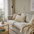 ÅSVEIG Cushion cover, light beige, 40x58 cm