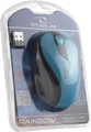 Esperanza Wireless Optical Mouse 1000DPI TM114T, rainbow blue-black