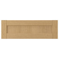 FORSBACKA Drawer front, oak, 60x20 cm