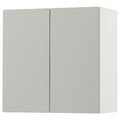 SMÅSTAD Wall cabinet, white grey, with 1 shelf, 60x30x60 cm