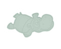 B-Anti-slip Bath Mat Hippo, mint