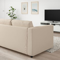 VIMLE 3-seat sofa, Hallarp beige