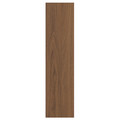 TISTORP Door, brown walnut effect, 20x80 cm