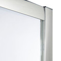 Cooke & Lewis Shower Enclosure Onega 90x90x190cm, chrome/transparent