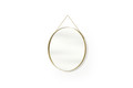 Round Mirror with Metal Frame Nicole 60cm, gold
