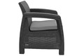 Garden Furniture Set CORFU REST, graphite