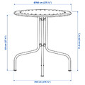 LÄCKÖ Table, outdoor