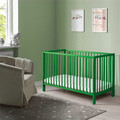 GULLIVER Cot, green, 60x120 cm