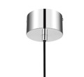 GoodHome Pendant Lamp Dacite E27, chrome