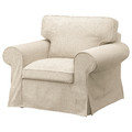 EKTORP Armchair, Kilanda light beige