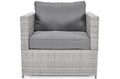 Outdoor Furniture Set MALAGA COMFORT MAX, grey