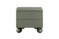 Bedside Table Nightstand Sonatia II 45 cm, olive