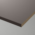 KOMPLEMENT Shelf, dark grey, 50x35 cm