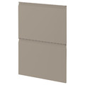 METOD 2 fronts for dishwasher, Upplöv matt dark beige, 60 cm