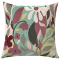 IDGRAN Cushion cover, multicolour floral pattern, 50x50 cm