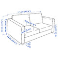 VIMLE 2-seat sofa, Gunnared beige