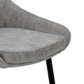 Upholstered Chair Floyd, corduroy, grey