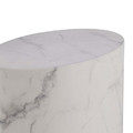 Set of 2 Coffee Tables Mice, white marble